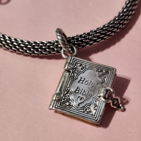 Brighton Heart Slide Bracelet & Bible Charm - Picture 10 of 14